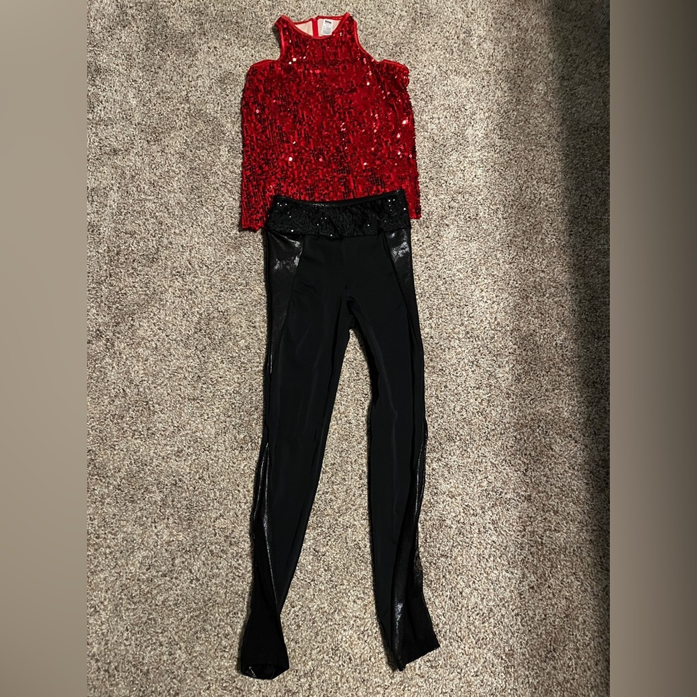 Jazz Dance Costume 2-piece Large Child